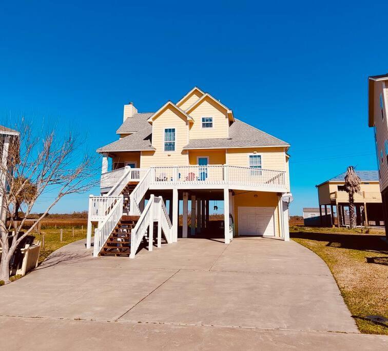 Sunny Delight - Sleeps 10 - Generous Space! Bolivar Peninsula Dış mekan fotoğraf